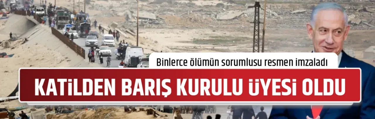 KATİLDEN BARIŞ KURULU ÜYESİ OLDU