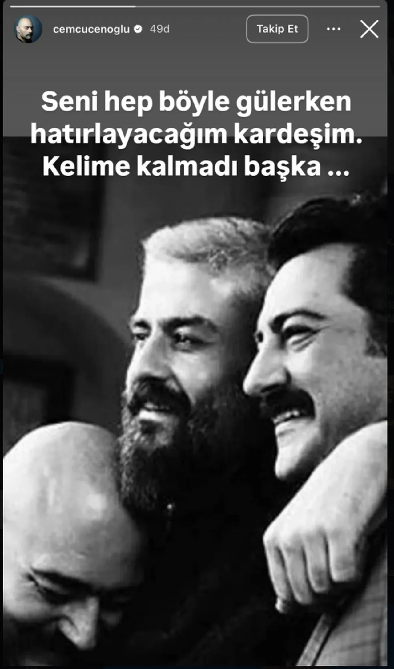 Poyraz Karayel oyuncularından Kanbolat Görkem Arslan paylaşımları