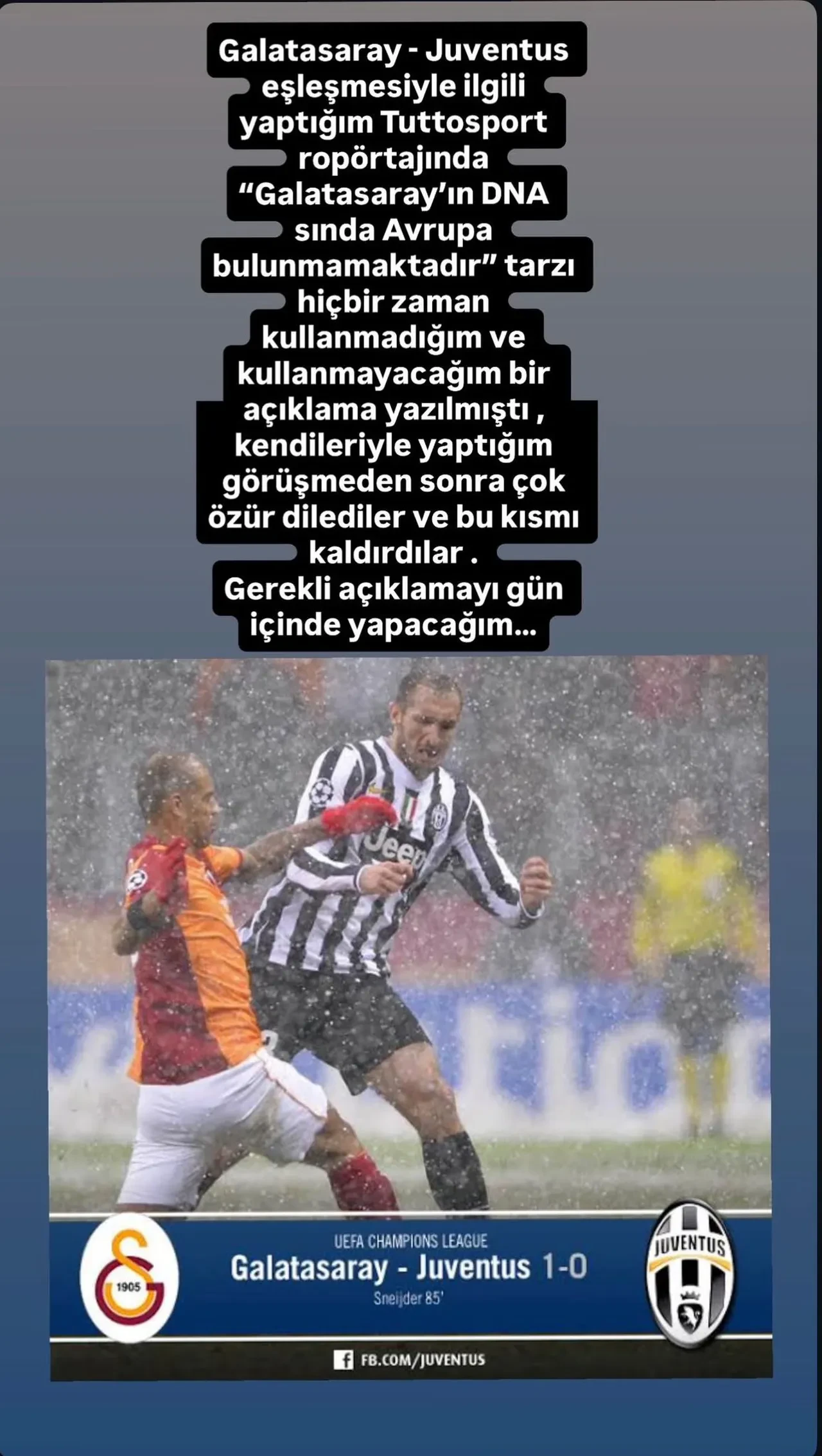 Melo'dan Galatasaray taraftarını kızdıran sözler! "Favori Juventus" dedi!