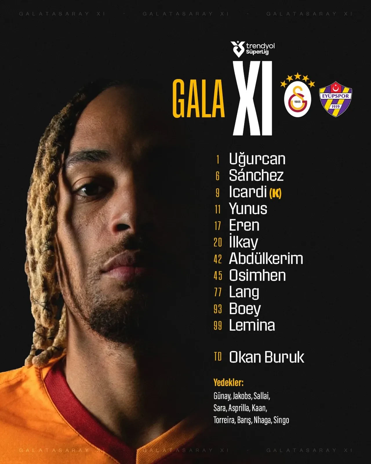 Galatasaray şampiyonluk yolunda Eyüpspor engelini de aştı!