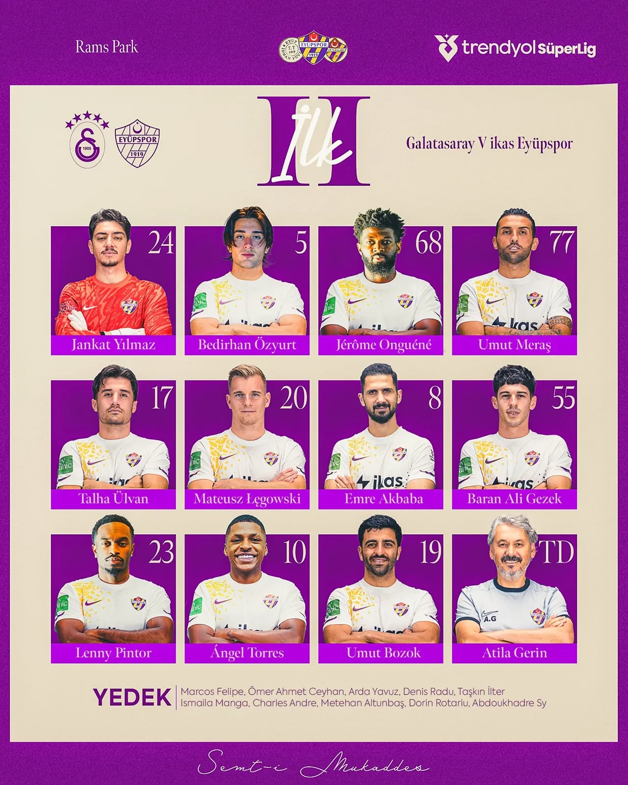 Galatasaray şampiyonluk yolunda Eyüpspor engelini de aştı!