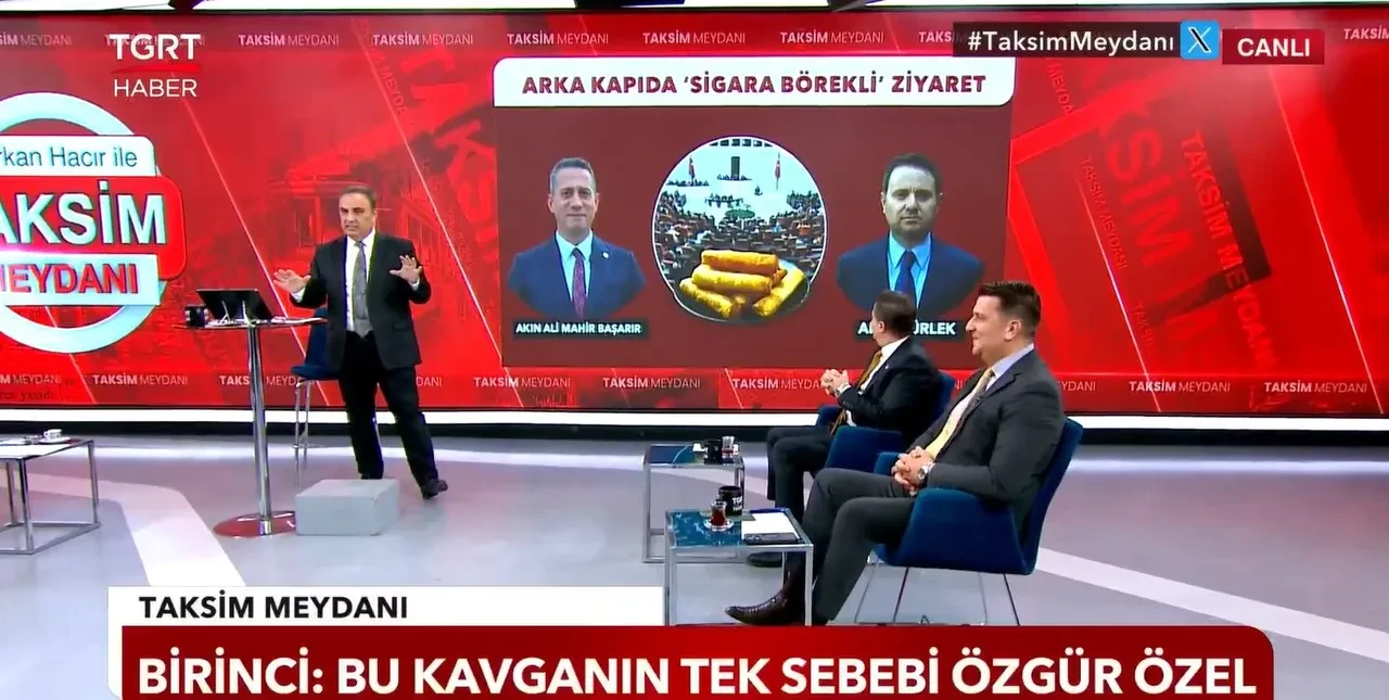 Meclis'te kavga çıkmıştı! CHP'li Ali Mahir Başarır Akın Gürlek'le börek yiyip çay içmiş