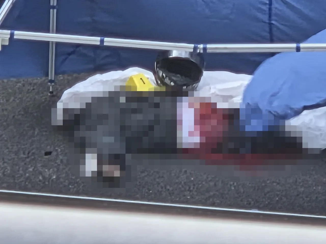 Ankara’da korkunç kaza: Bariyere çarpan motosiklet sürücüsünün üzerinden otobüs geçti!