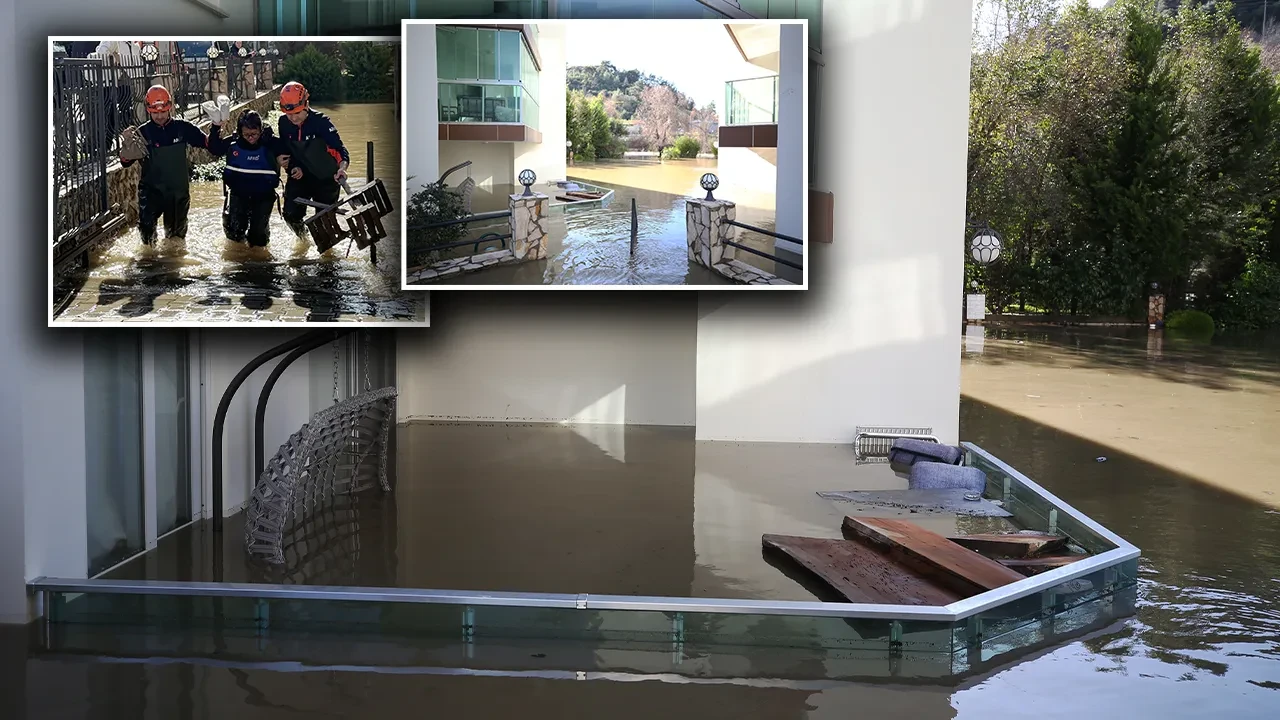 Antalya’da sel felaketi! Anonslar yapıldı, evler boşaltıldı: Her yer sular altında kaldı 