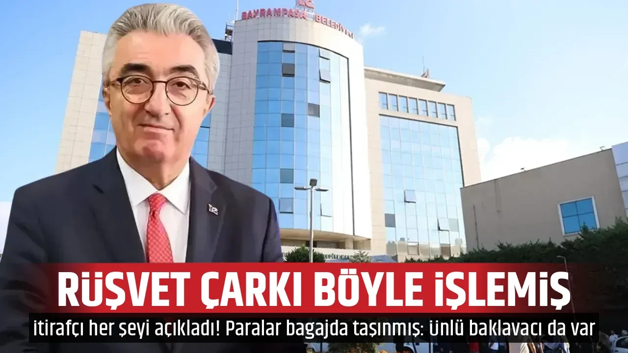 RÜŞVET ÇARKI BÖYLE İŞLEMİŞ
