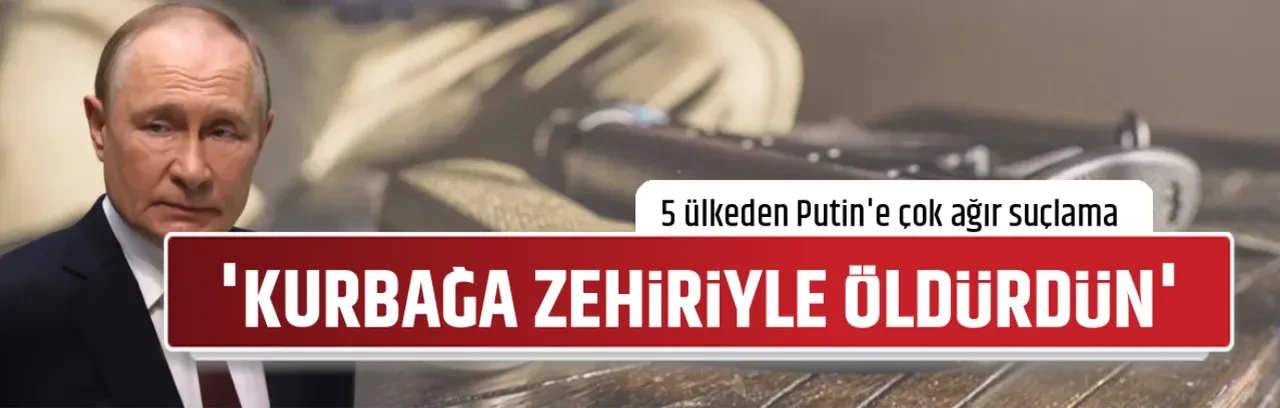 'KURBAĞA ZEHİRİYLE ÖLDÜRDÜN'