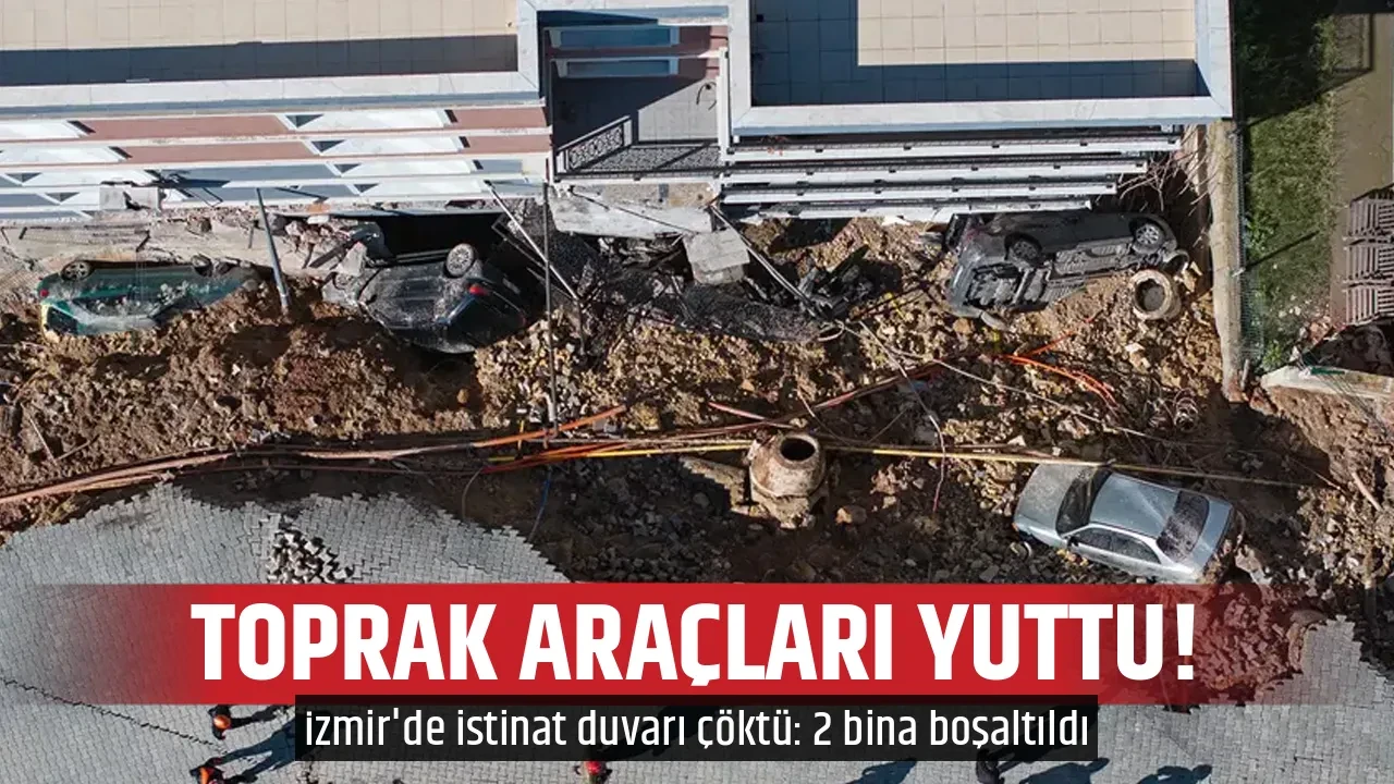 TOPRAK ARAÇLARI YUTTU!