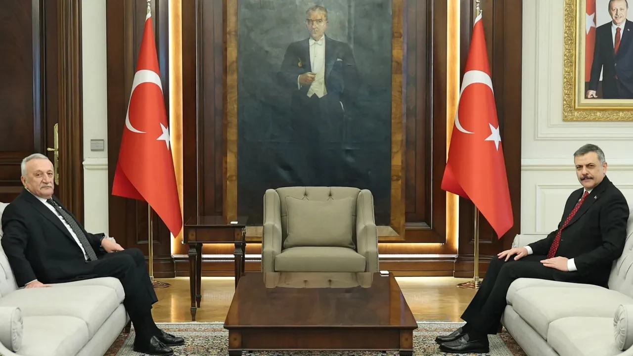 Mehmet Ağar'dan İçişleri Bakanı Mustafa Çiftçi'ye ziyaret