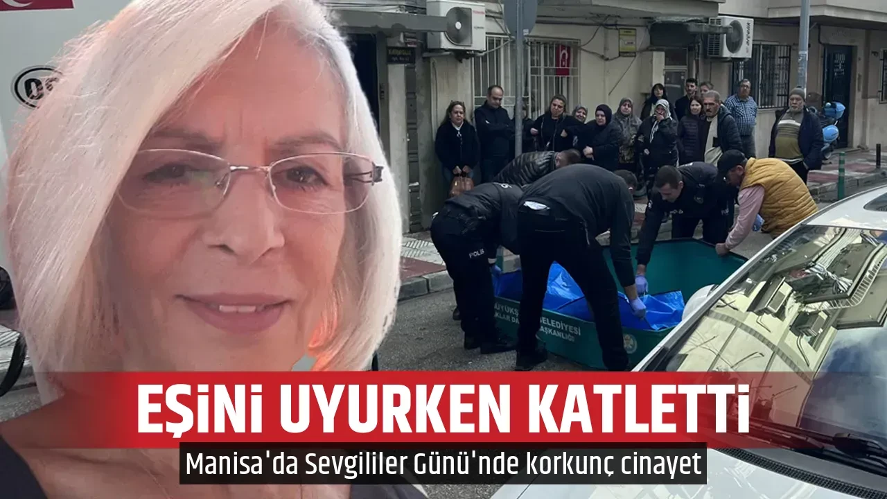 EŞİNİ UYURKEN KATLETTİ