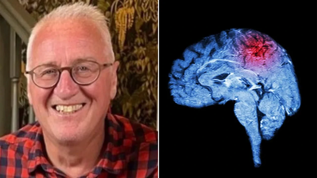 Bahçede çay içerken felç geçirdi: 