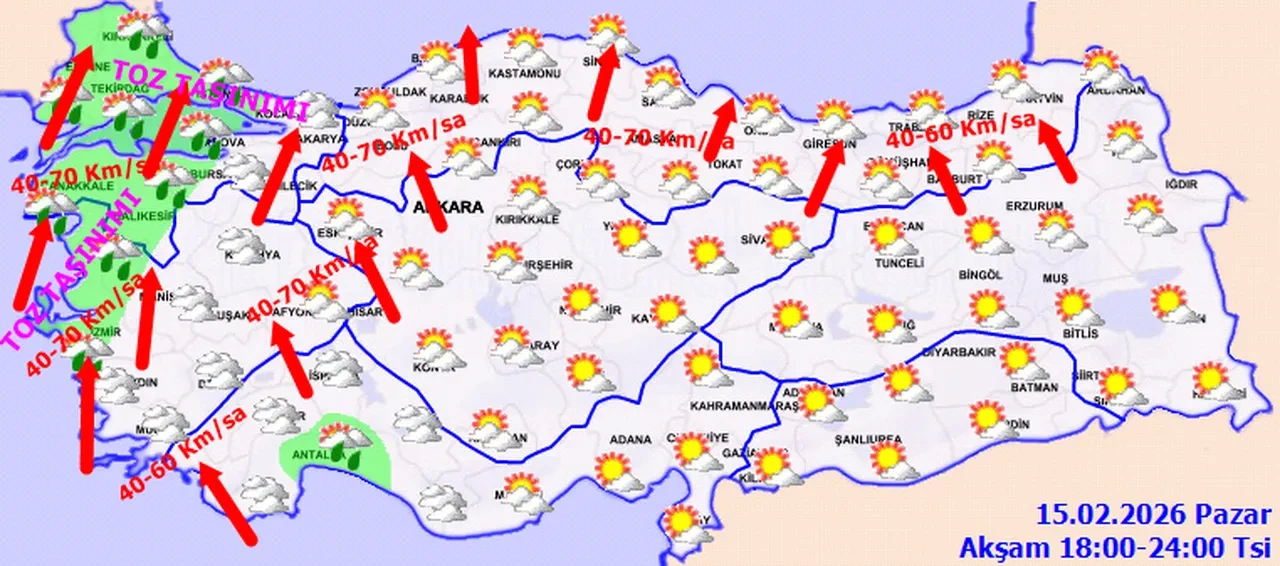 Çöl tozuna dikkat! Meteoroloji 9 ili sarı kodla uyardı: Havadan çamur yağacak