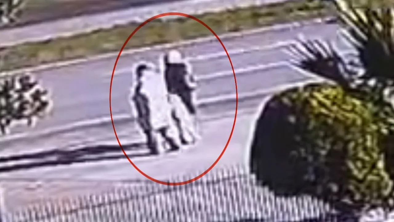 Kızına kahvaltıya giderken acı haber geldi! Feci kaza kamerada