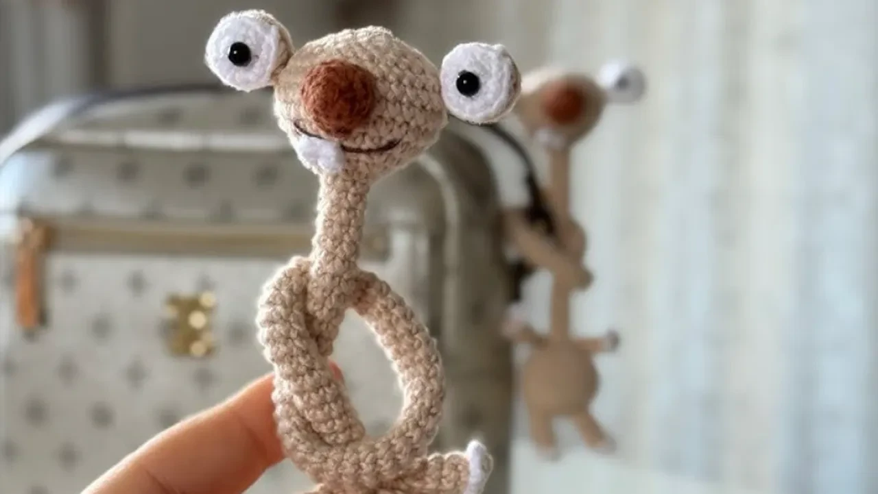 Amigurumi Sid örgü nasıl yapılır? Örgü'nün en eğlenceli hali: Buz Devri'nin Sid karakteri nasıl örülür?