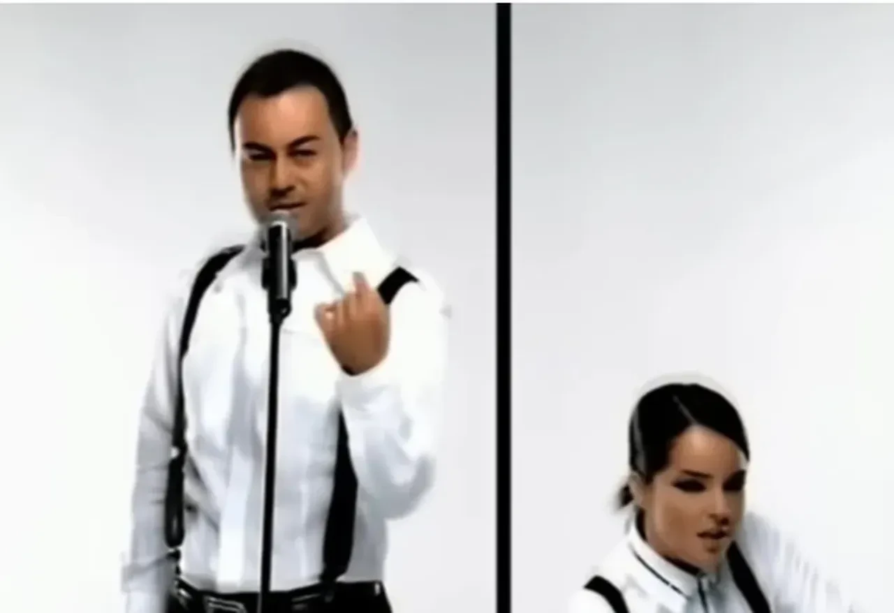 Bengü ile Serdar Ortaç'tan nostaljik görüntüler! Korkma Kalbim şarkısının ilk kayıt görüntüleri ortaya çıktı