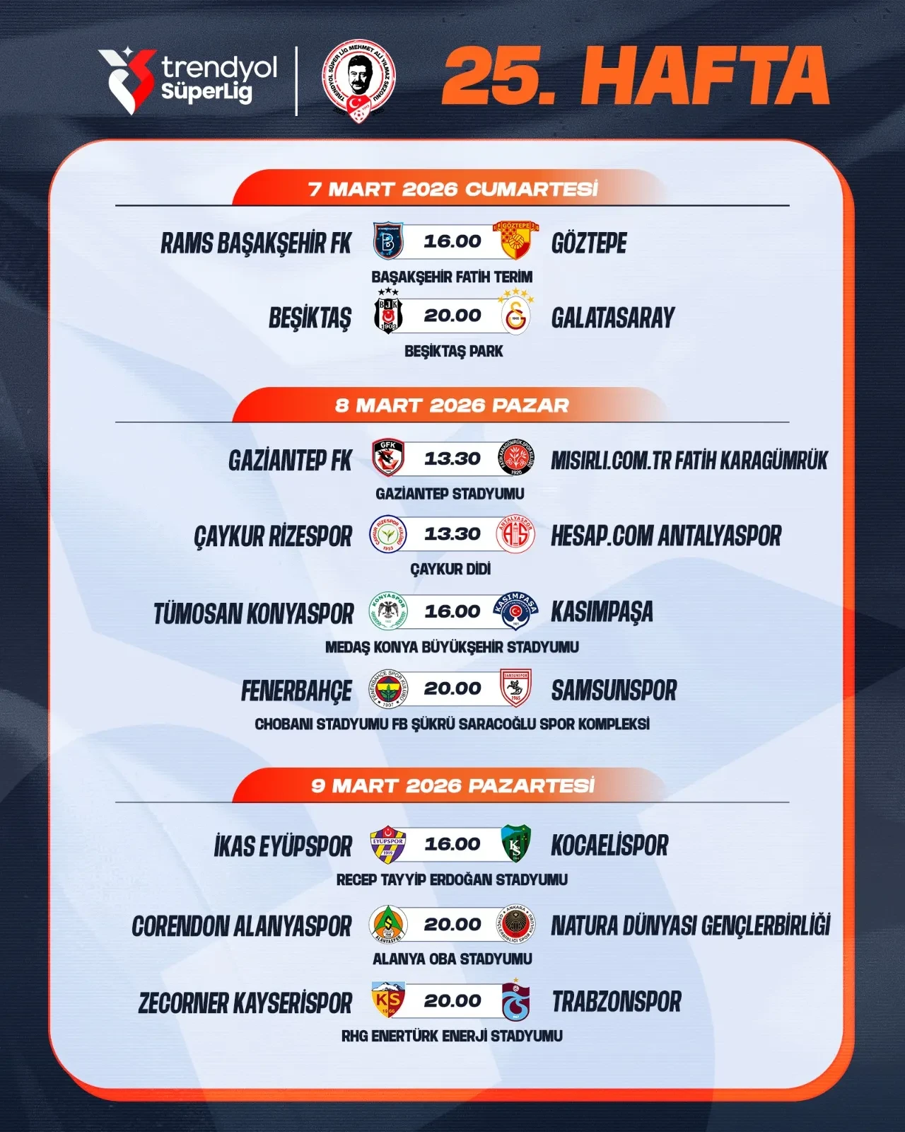 Beşiktaş - Galatasaray derbisinin tarihi açıklandı