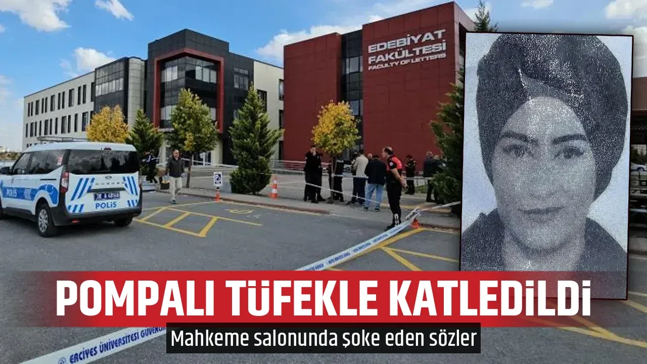POMPALI TÜFEKLE KATLEDİLDİ