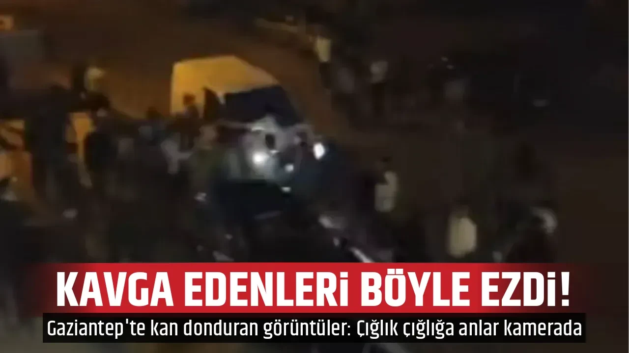 KAVGA EDENLERİ BÖYLE EZDİ!