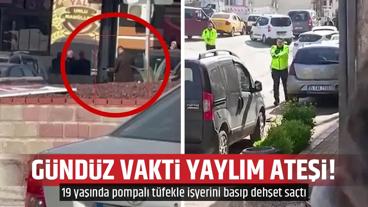 GÜNDÜZ VAKTİ YAYLIM ATEŞİ!