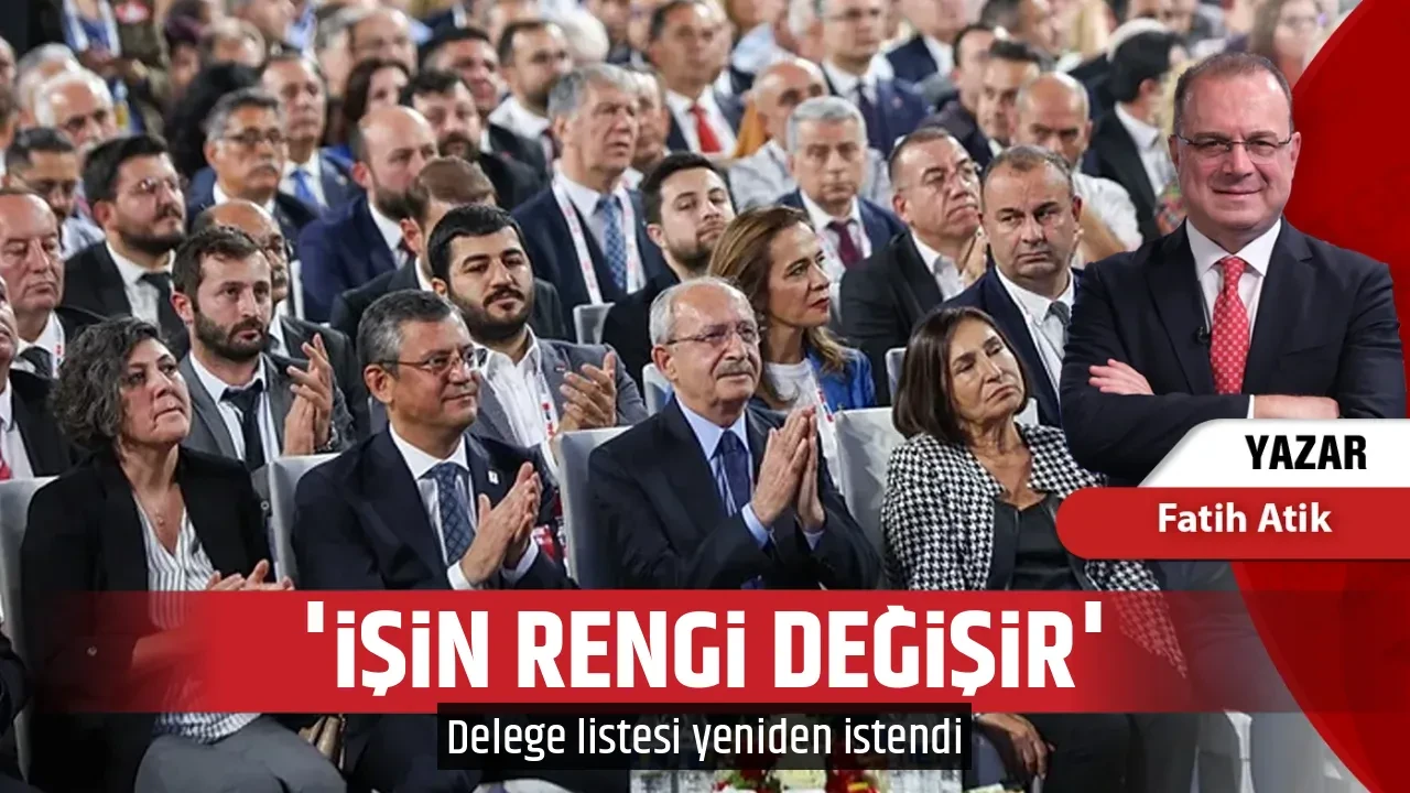'İŞİN RENGİ DEĞİŞİR'