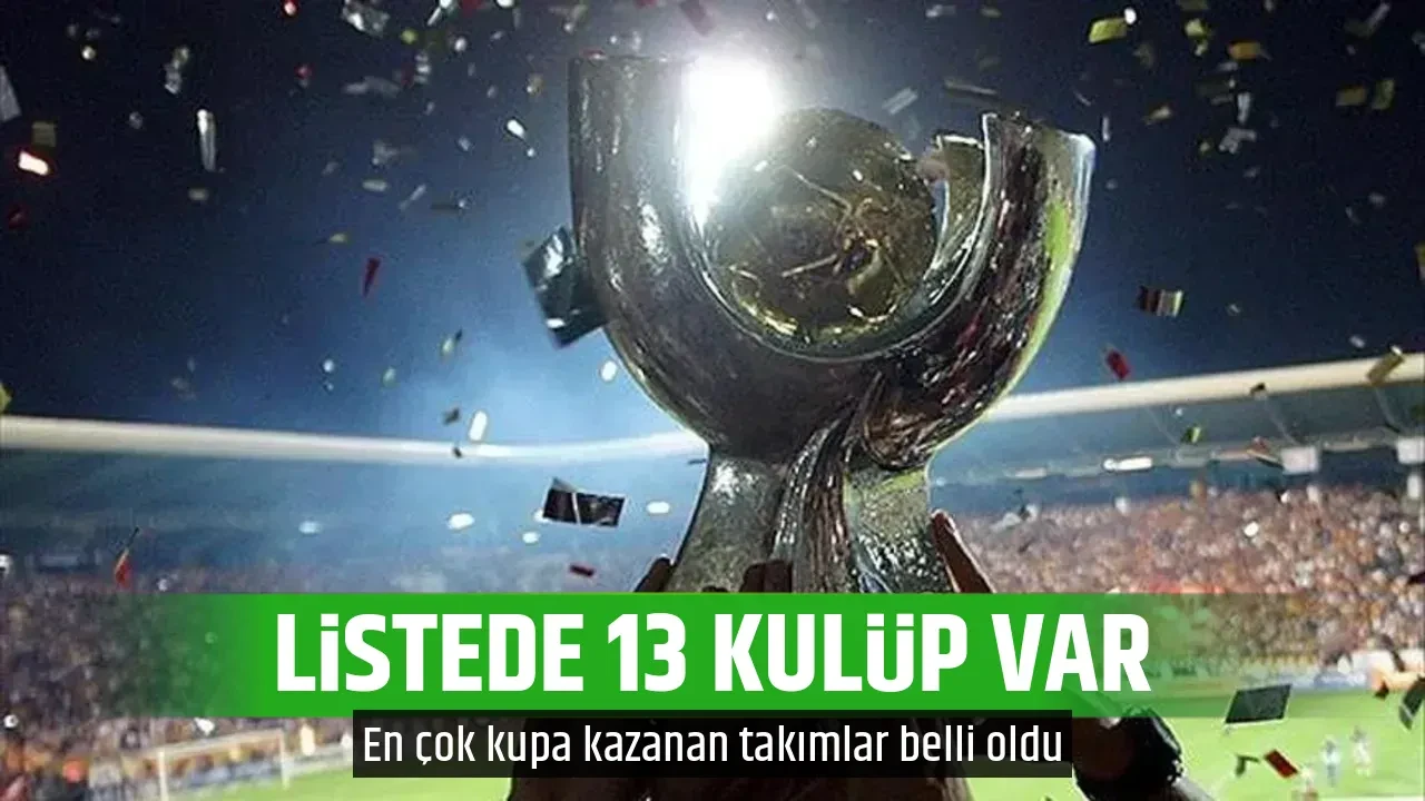 LİSTEDE 13 KULÜP VAR