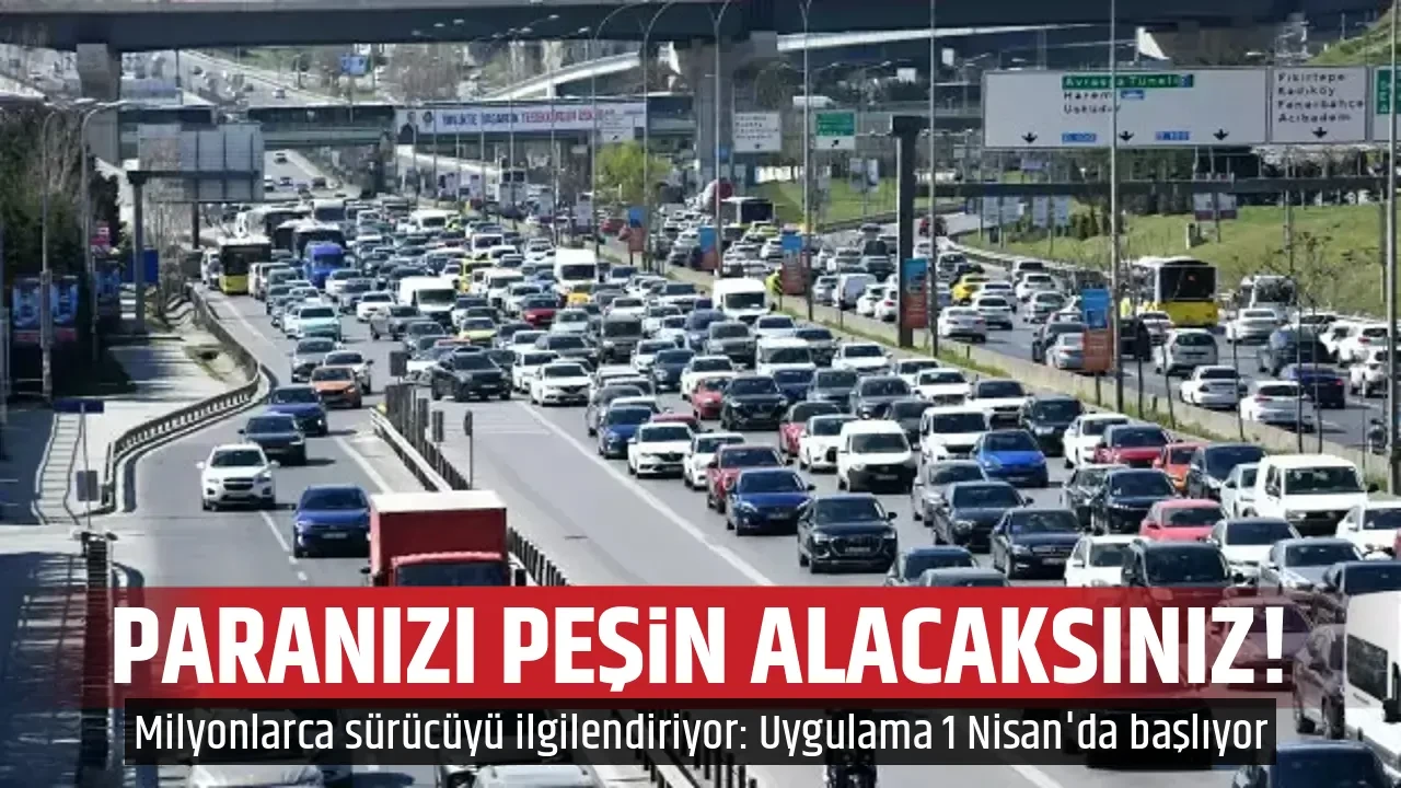 PARANIZI PEŞİN ALACAKSINIZ!
