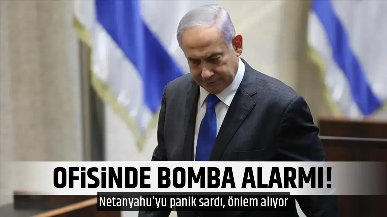 OFİSİNDE BOMBA ALARMI!