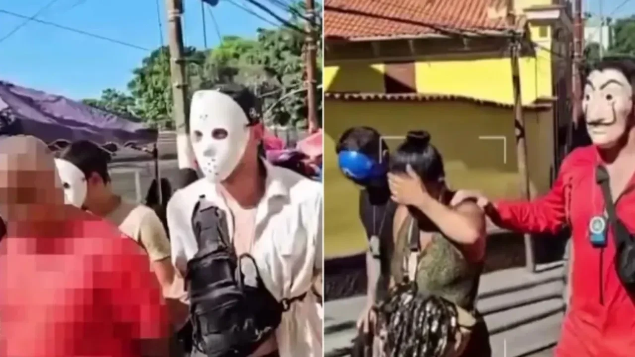 Süper kahraman kılığına giren polisler hırsızları böyle yakaladı