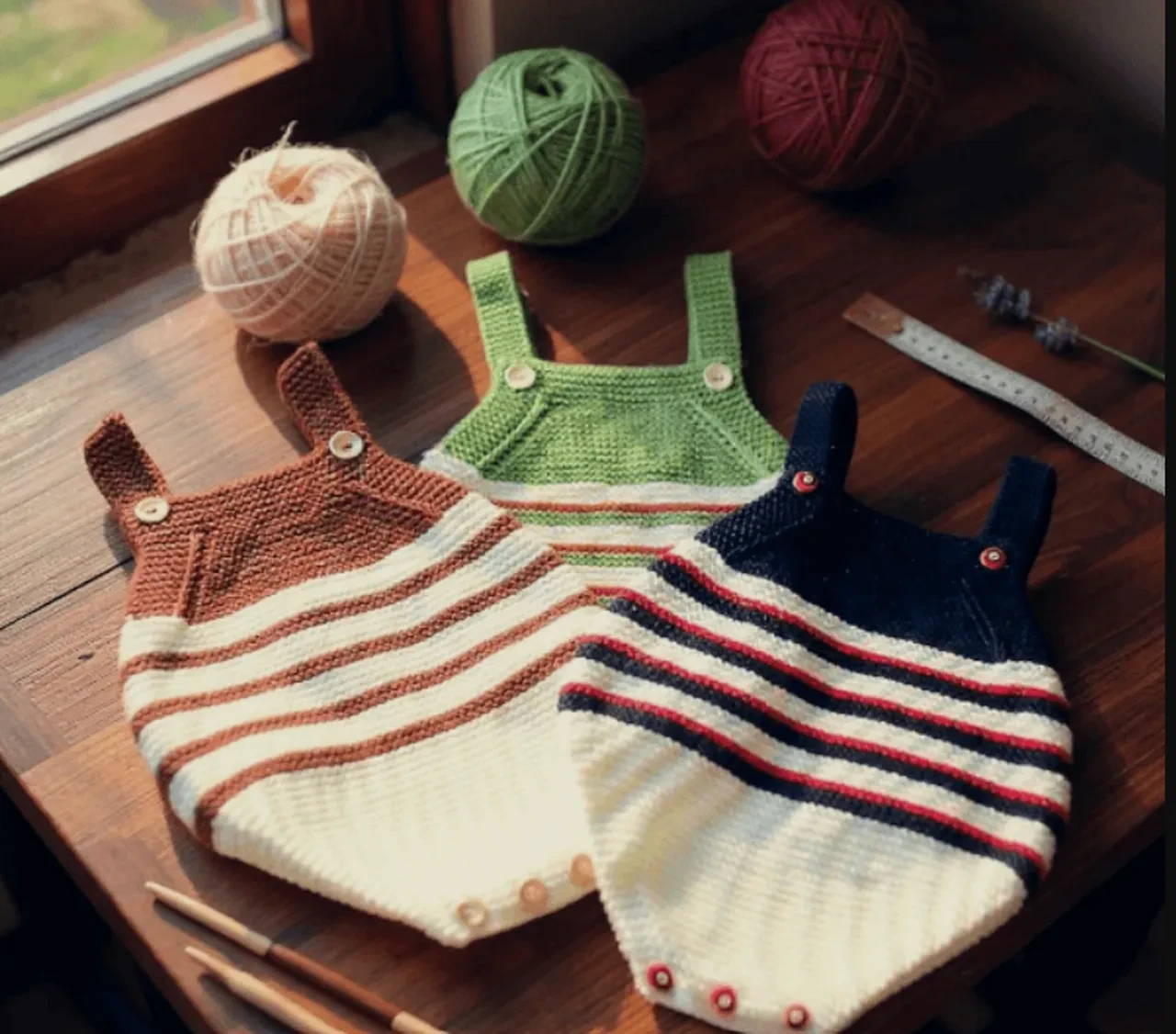 2026 Örgü Salopet modelleri yeniden raflarda! Stil sahibi gösteren en tarz bebek örgü salopet modelleri 2026