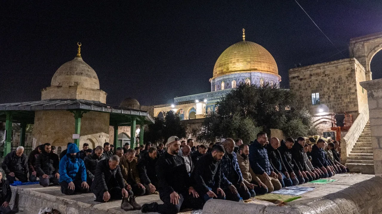 Bazı Arap ülkelerinde ramazan başladı: Gazze ve Mescid-i Aksa'da ilk teravih