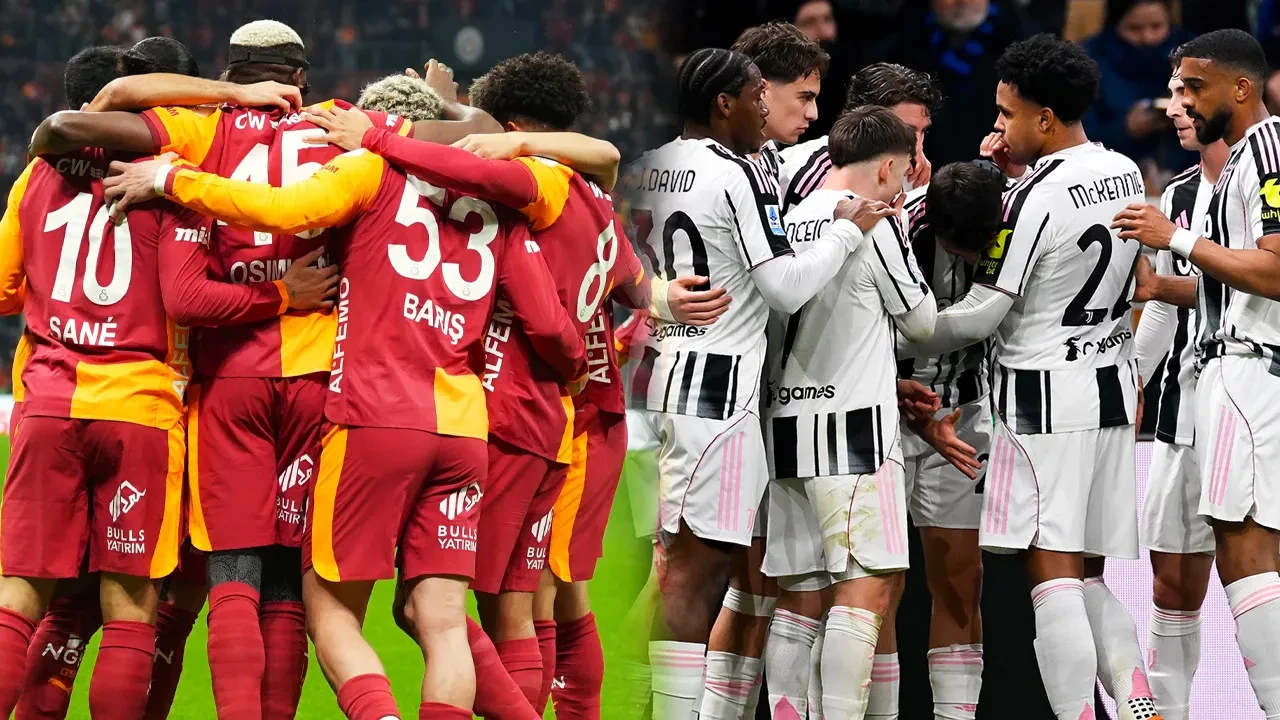 Galatasaray, sahasında Juventus'u konuk ediyor! İşte maç öncesi muhtemel 11'ler