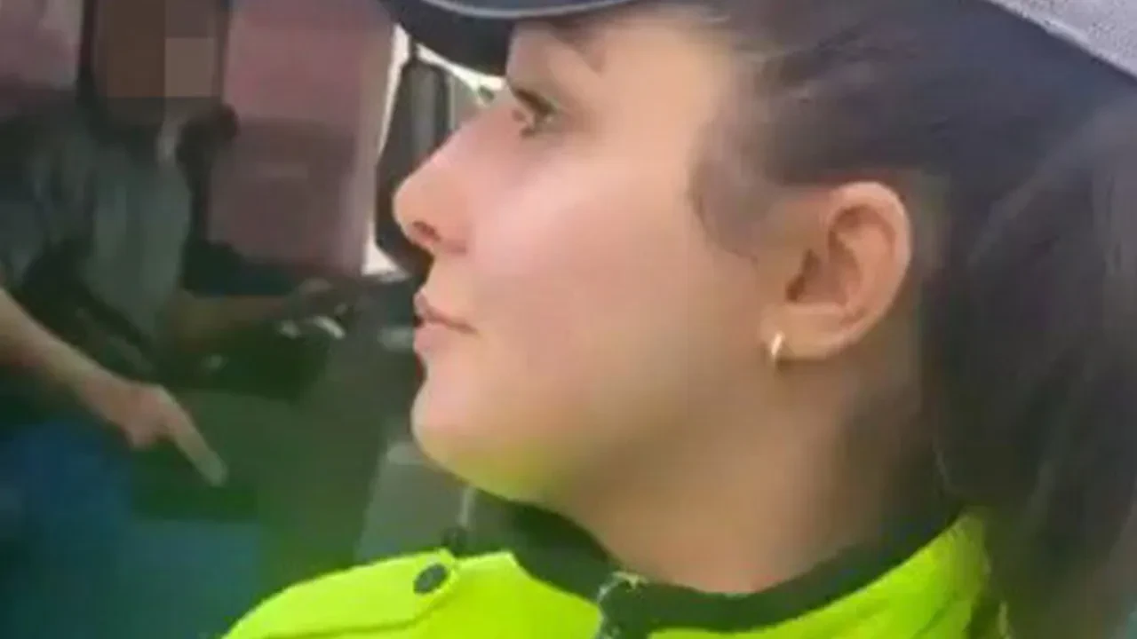 Kadın polisin hakaretler karşısındaki duruşu takdir topladı, şahıs gözaltına alındı