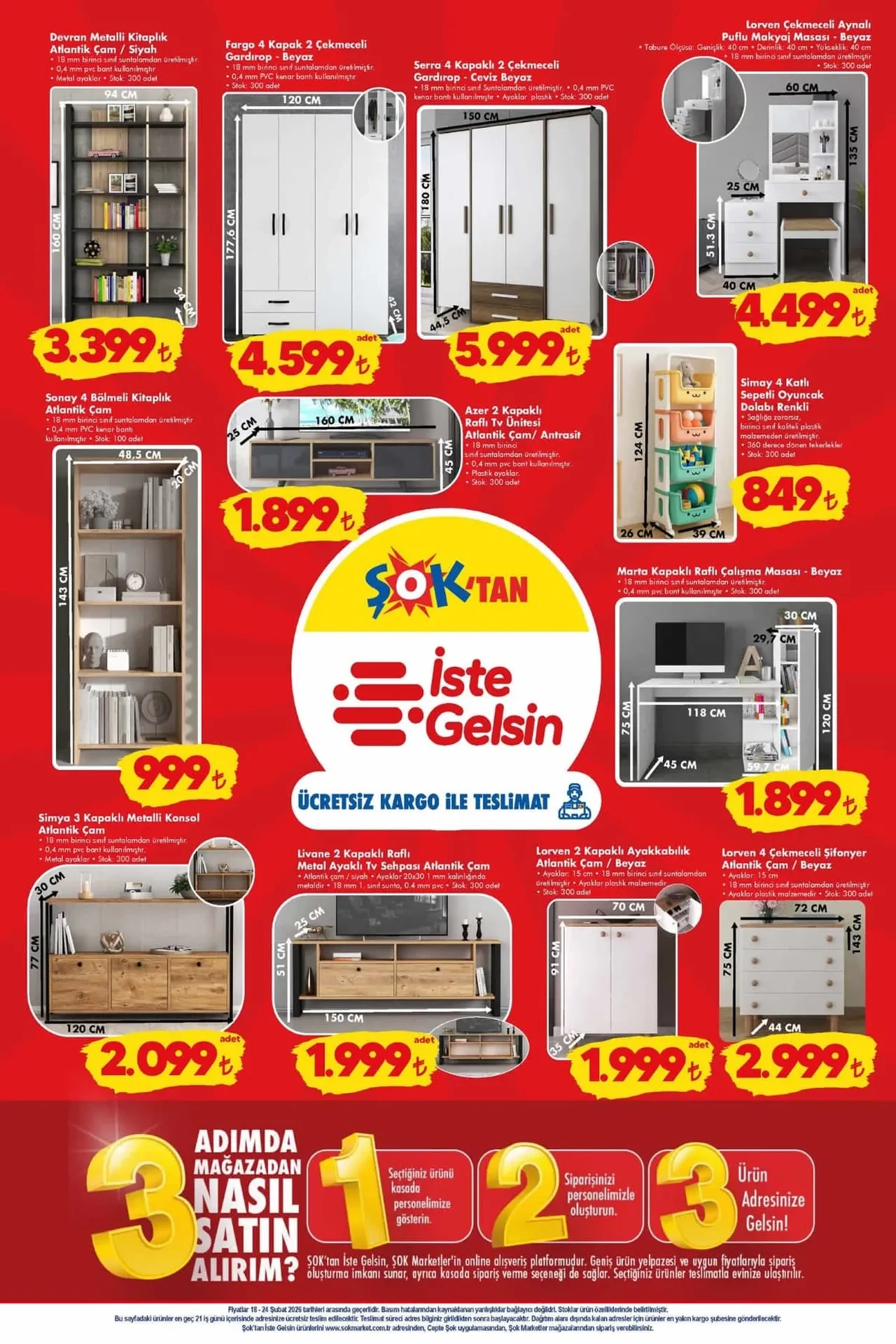 ŞOK aktüel ürünler kataloğu 18 Şubat! Yarın ŞOK marketlere elektrikli semaver, blender seti ve dijital yazı tahtası geliyor