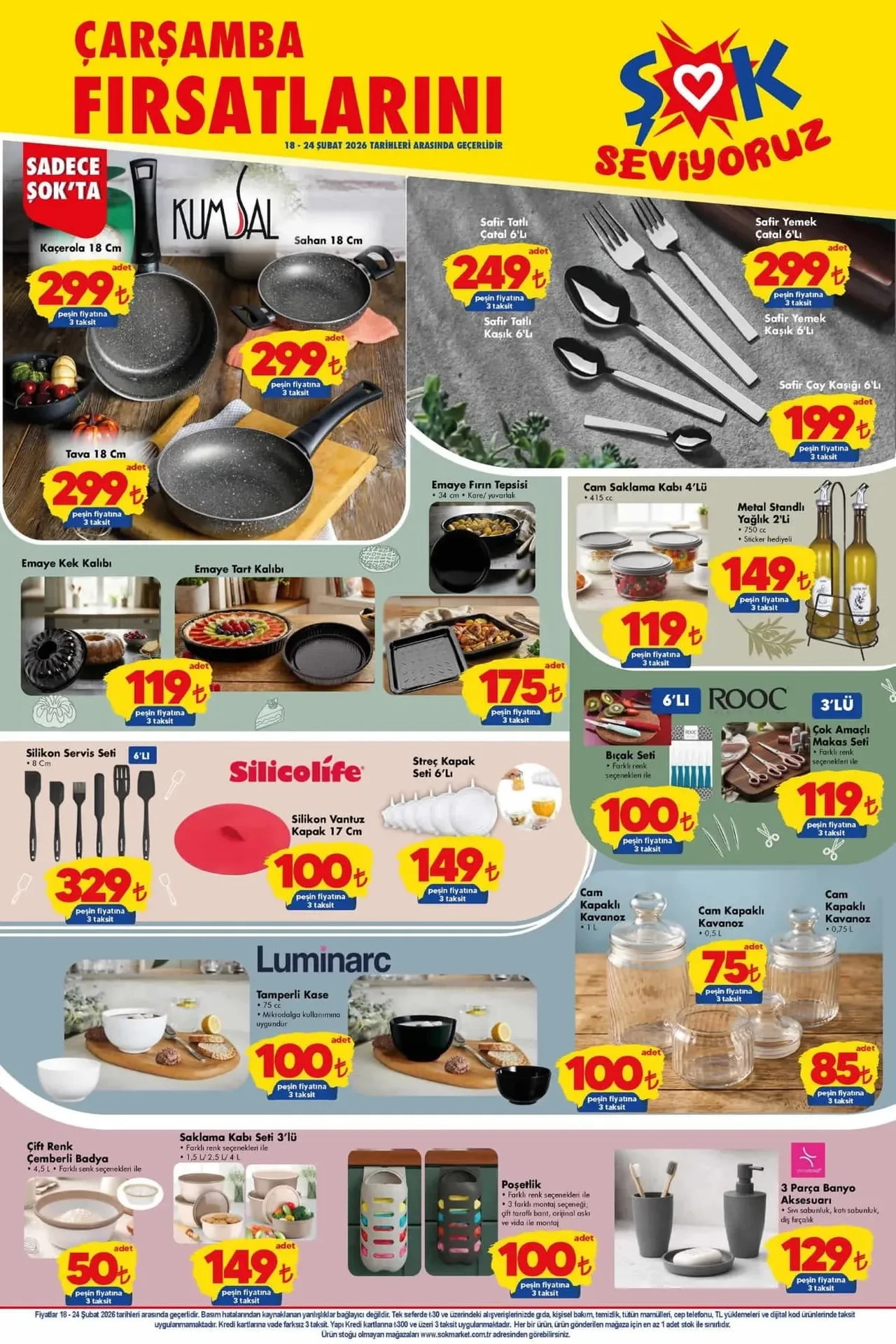 ŞOK aktüel ürünler kataloğu 18 Şubat! Yarın ŞOK marketlere elektrikli semaver, blender seti ve dijital yazı tahtası geliyor