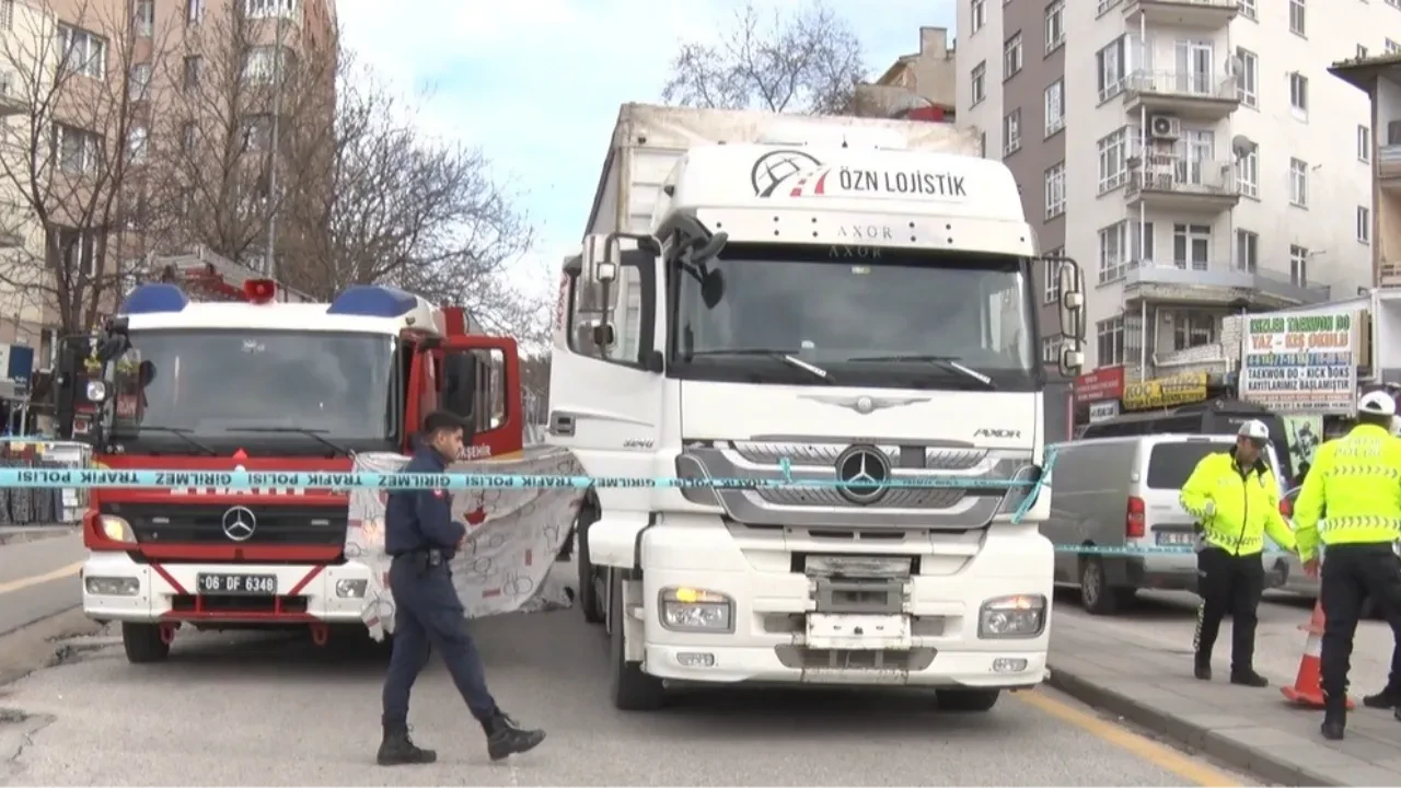 Yaşlı kadın tırın altında kaldı! Mahalle ayağa kalktı