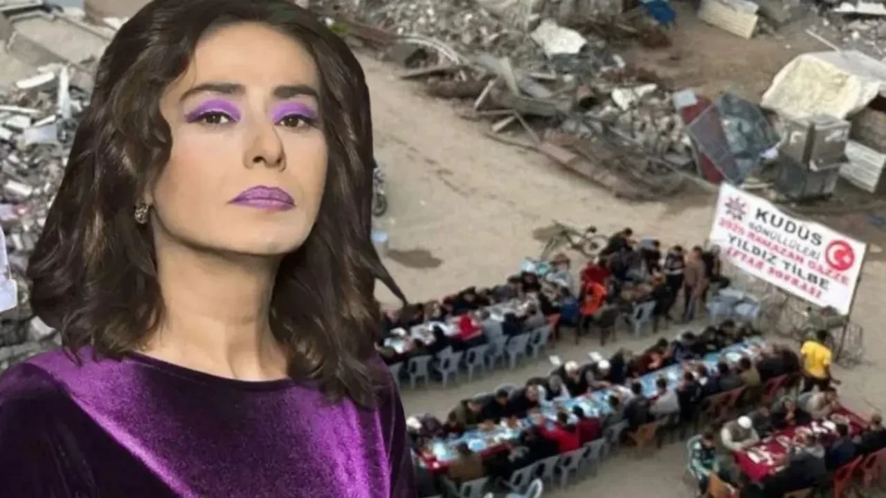 Yıldız Tilbe’den Gazze’ye anlamlı yardım! 12 bin kişiye iftar verecek