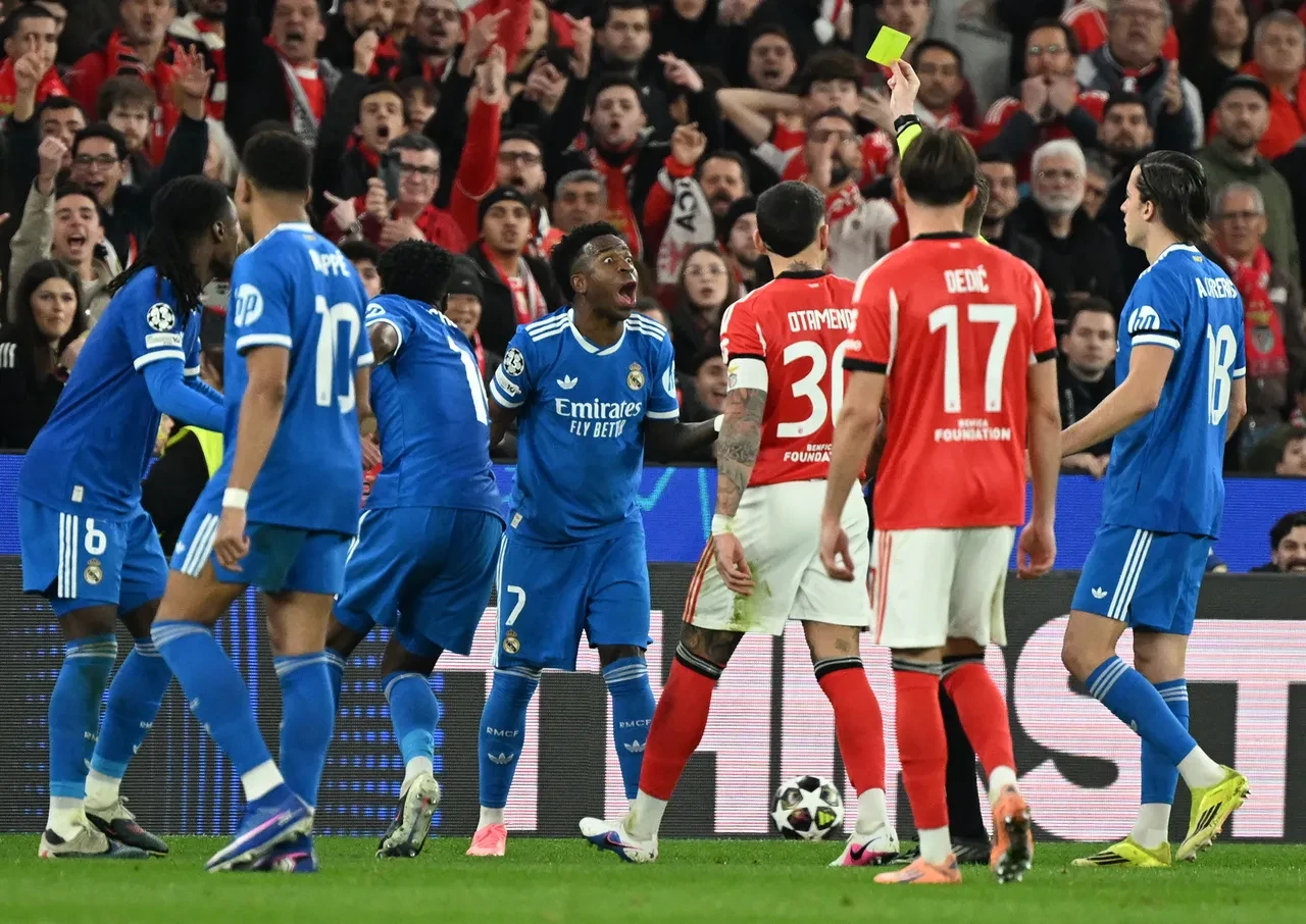 Benfica-Real Madrid maçında ırkçılık skandalı! Vinicius Junior sahayı terk etti, maç 10 dakika durdu