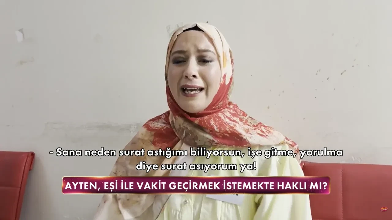 Gelinim Mutfakta Ayten kayınvalidesine oğlun al senin olsun dedi, stüdyoyu terk etti! Ayten ve eşi Ayten arasında ipler gerildi