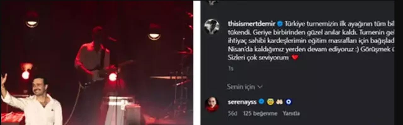 Şarkıcı Mert Demir'den anlamlı hareket! Konser gelirlerini eğitime bağışları