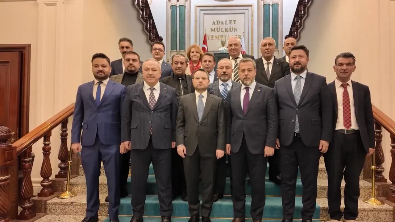 Adalet Bakanı Akın Gürlek Nevşehir heyetini ağırladı: "Ankara'da hemşehrilerimin açık bir kapısı var"