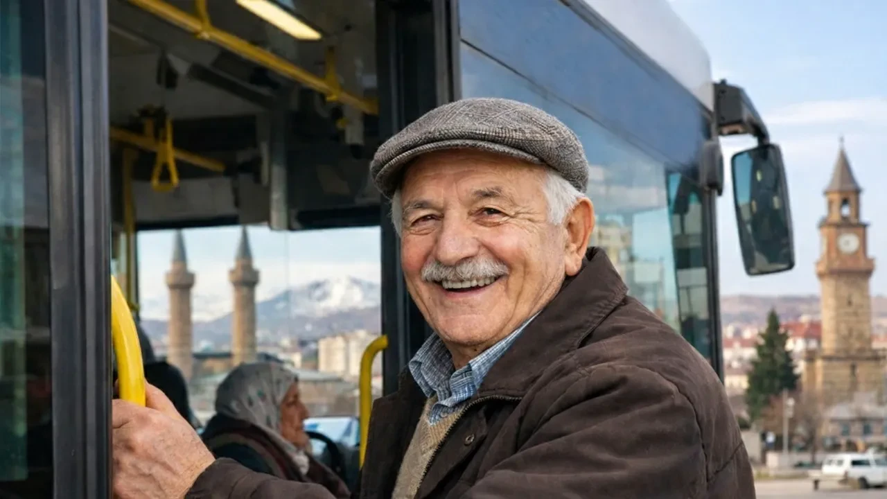 Böyle rekor görülmedi! Belediye, yılda 3 bin 365 defa otobüse binen yaşlı adamı sosyal medyada duyurdu