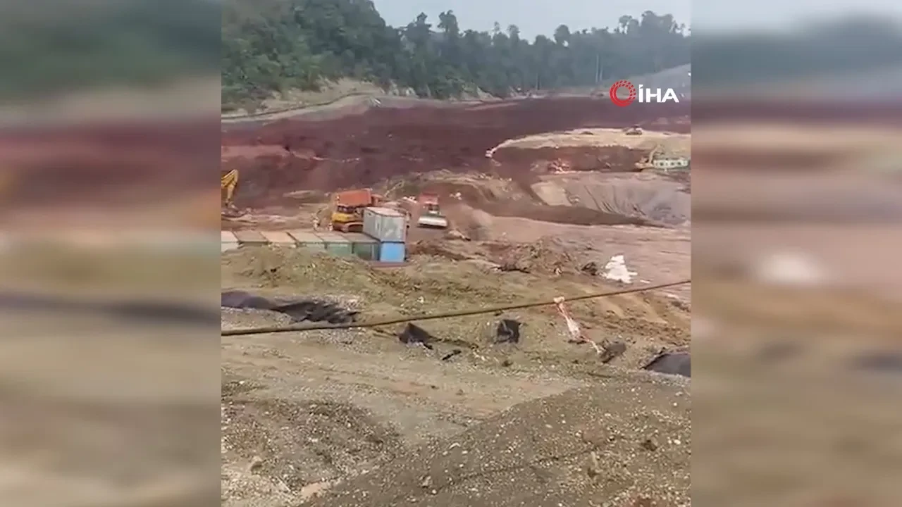 Endonezya'da heyelan faciası: 1 ölü