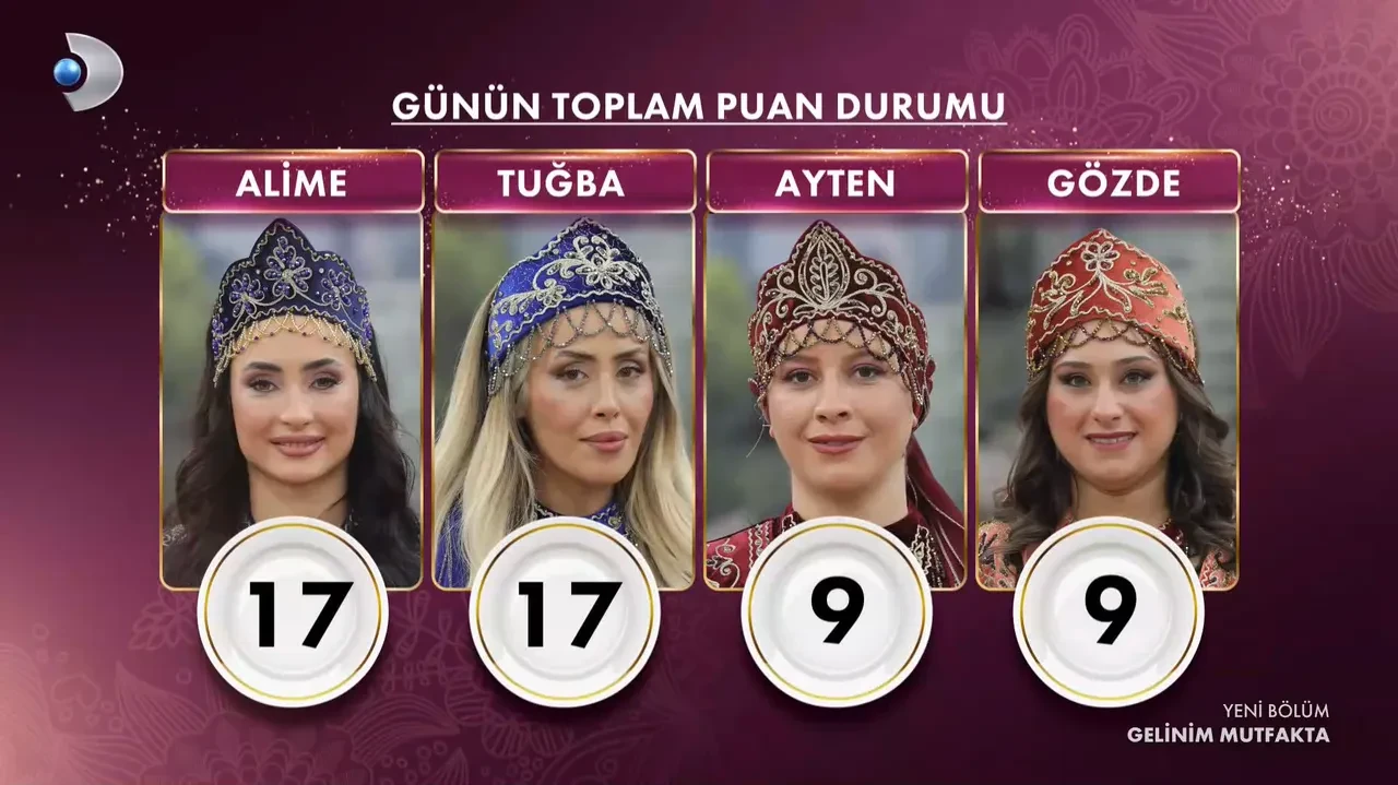 Gelinim Mutfakta’da Ramazan’a özel Osmanlı konsepti! İşlemeli kaftanlar stüdyoya damga vurdu