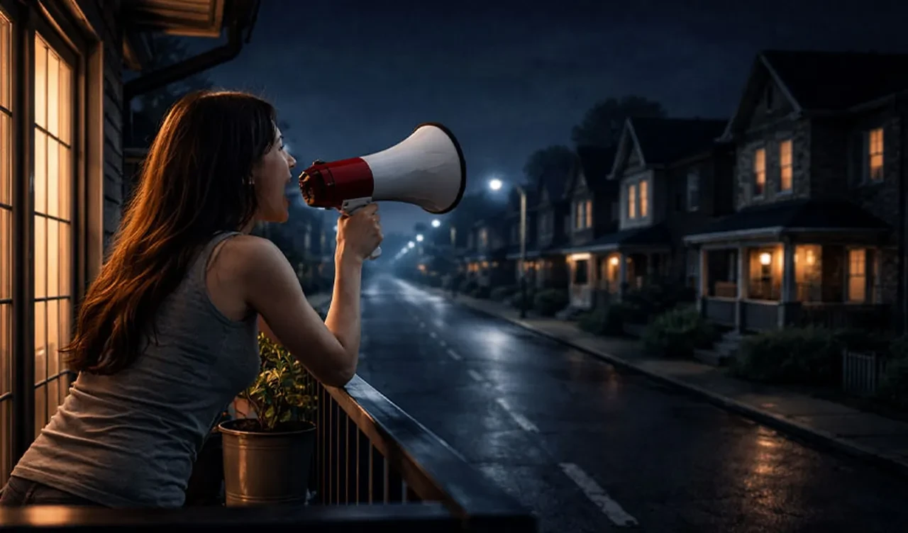 Mahalleliye uykuyu haram etti! Balkonuna sistem kuran kadın komşularına yıllarca hakaret yağdırdı