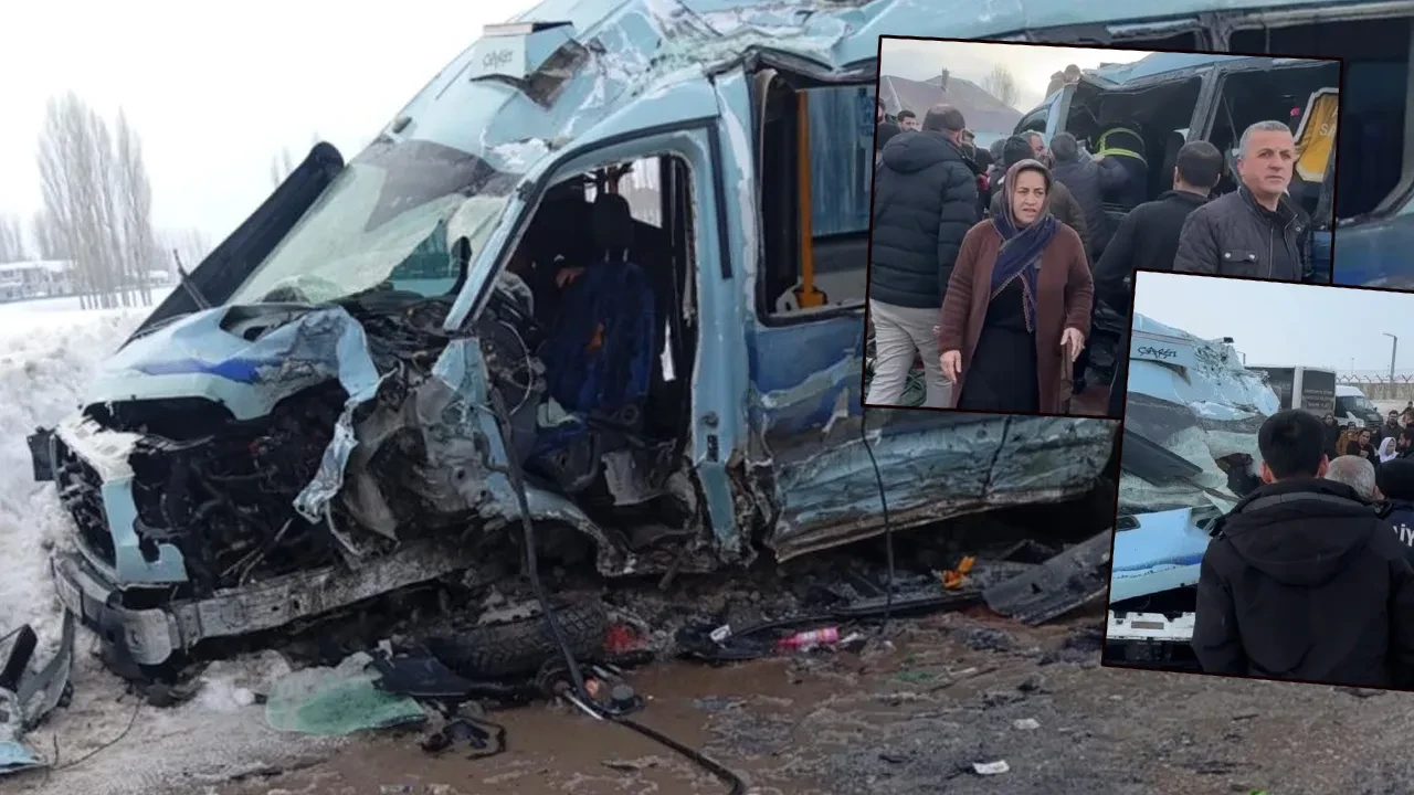 Halk otobüsü ile minibüs çarpıştı! Kaza yerinde can pazarı: Çok sayıda yaralı var