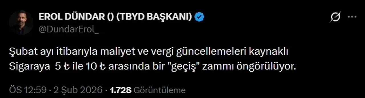 Sigaraya zam geliyor! Tarih ve artış miktarı belli oldu