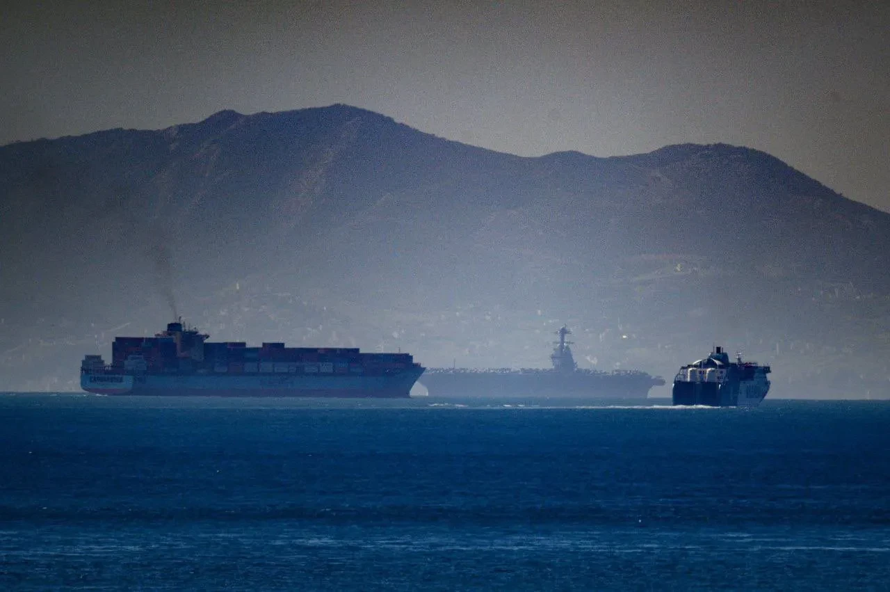 Adım adım savaşa doğru: ABD'nin uçak gemisi Ford, Akdeniz'e ulaştı! 