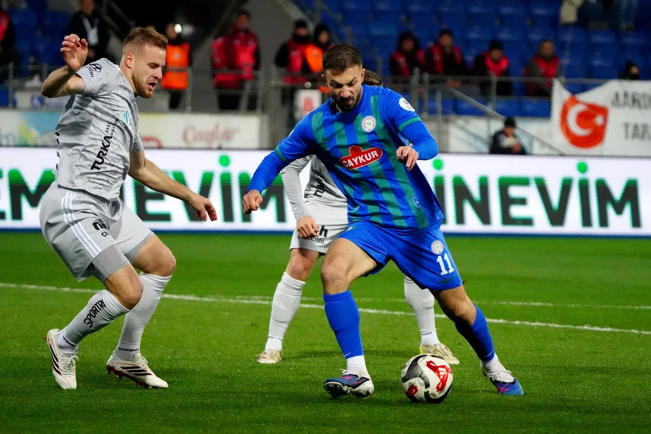 Çaykur Rizespor'dan Kocaelispor karşısında kritik galibiyet!