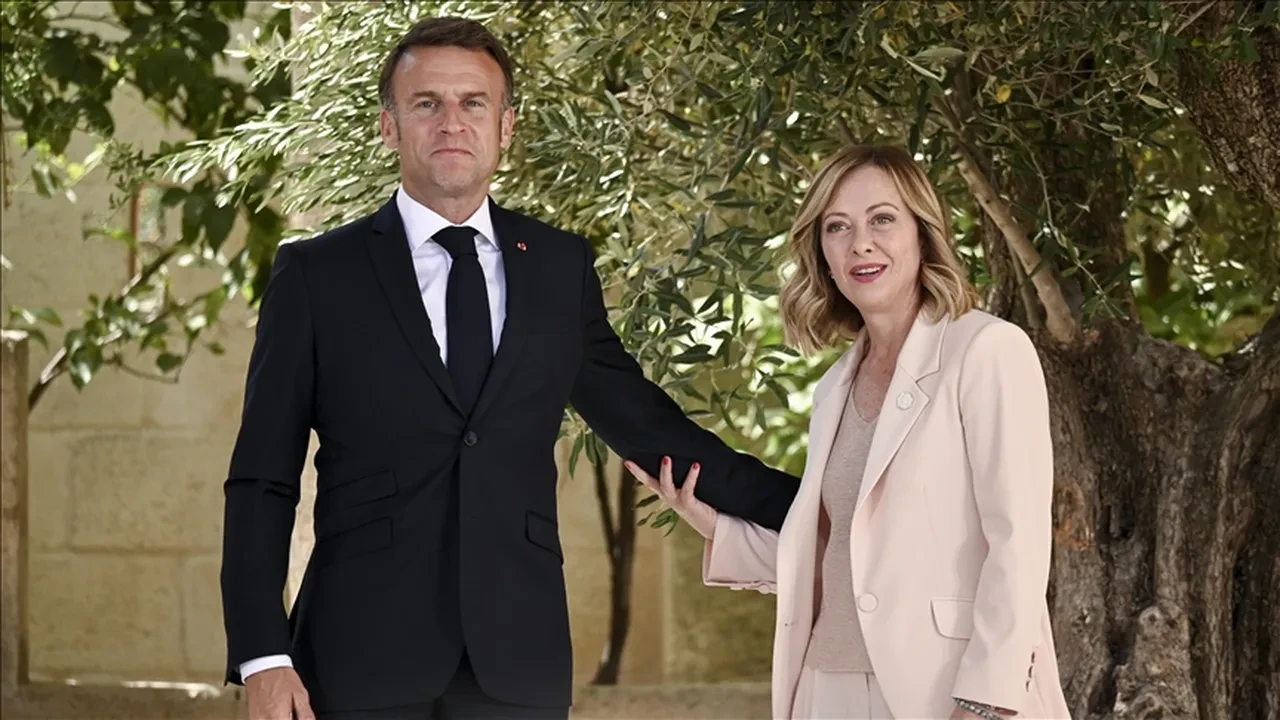 Meloni'nin yorumu Macron'u çileden çıkardı! İki lider birbirine girdi