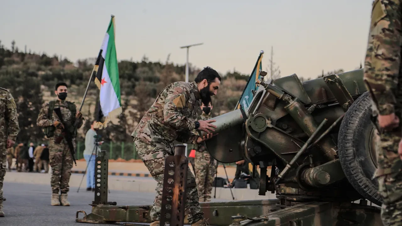 Suriye'de 14 yıl sonra ilk kez ramazan topu atıldı