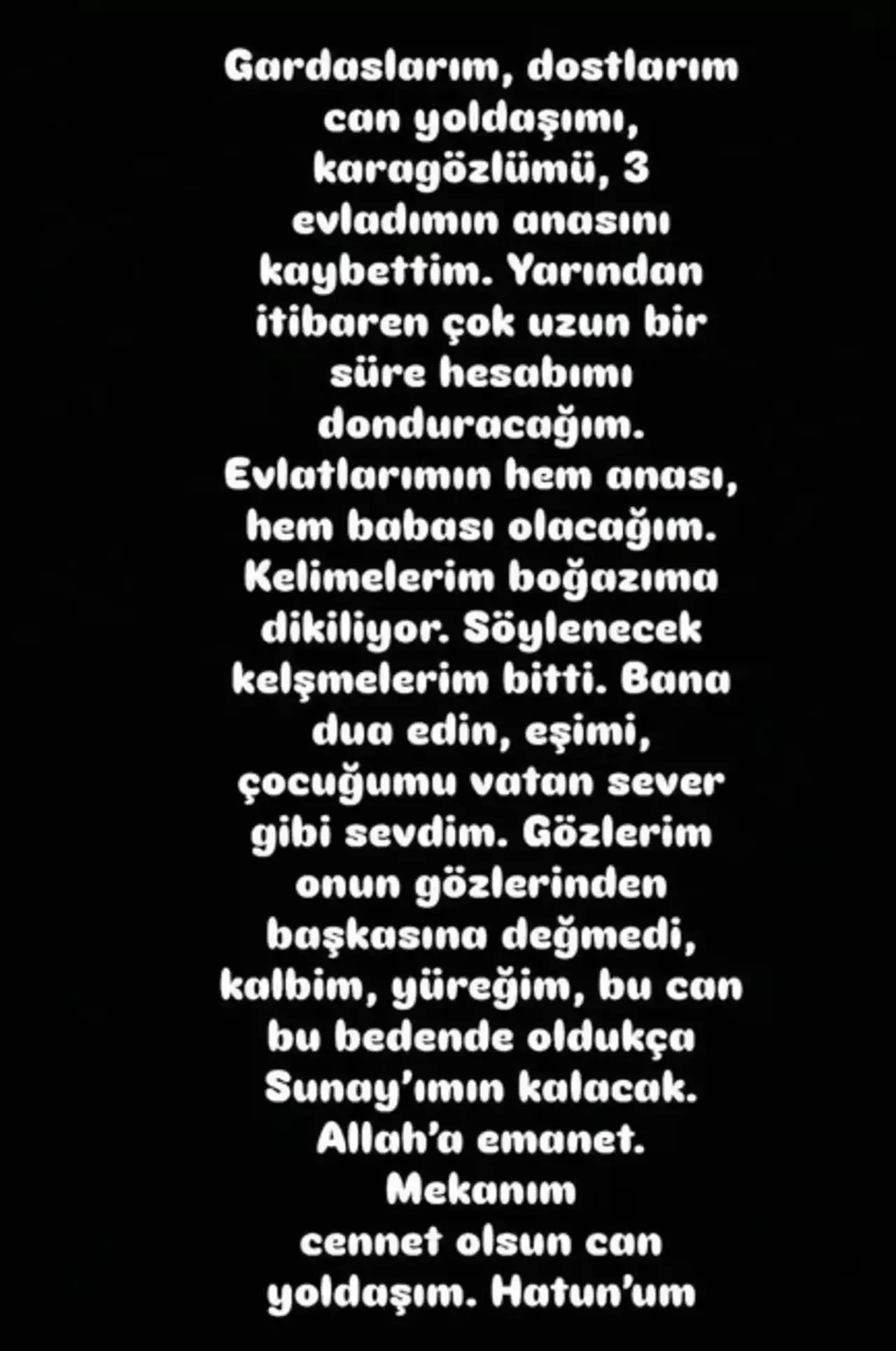 'Baba kız doğada' hesabıyla bilinen Murat Kurtal'ın eşi Sunay Kurtal hayatını kaybetti